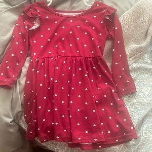 Long Sleeve burgundy dress